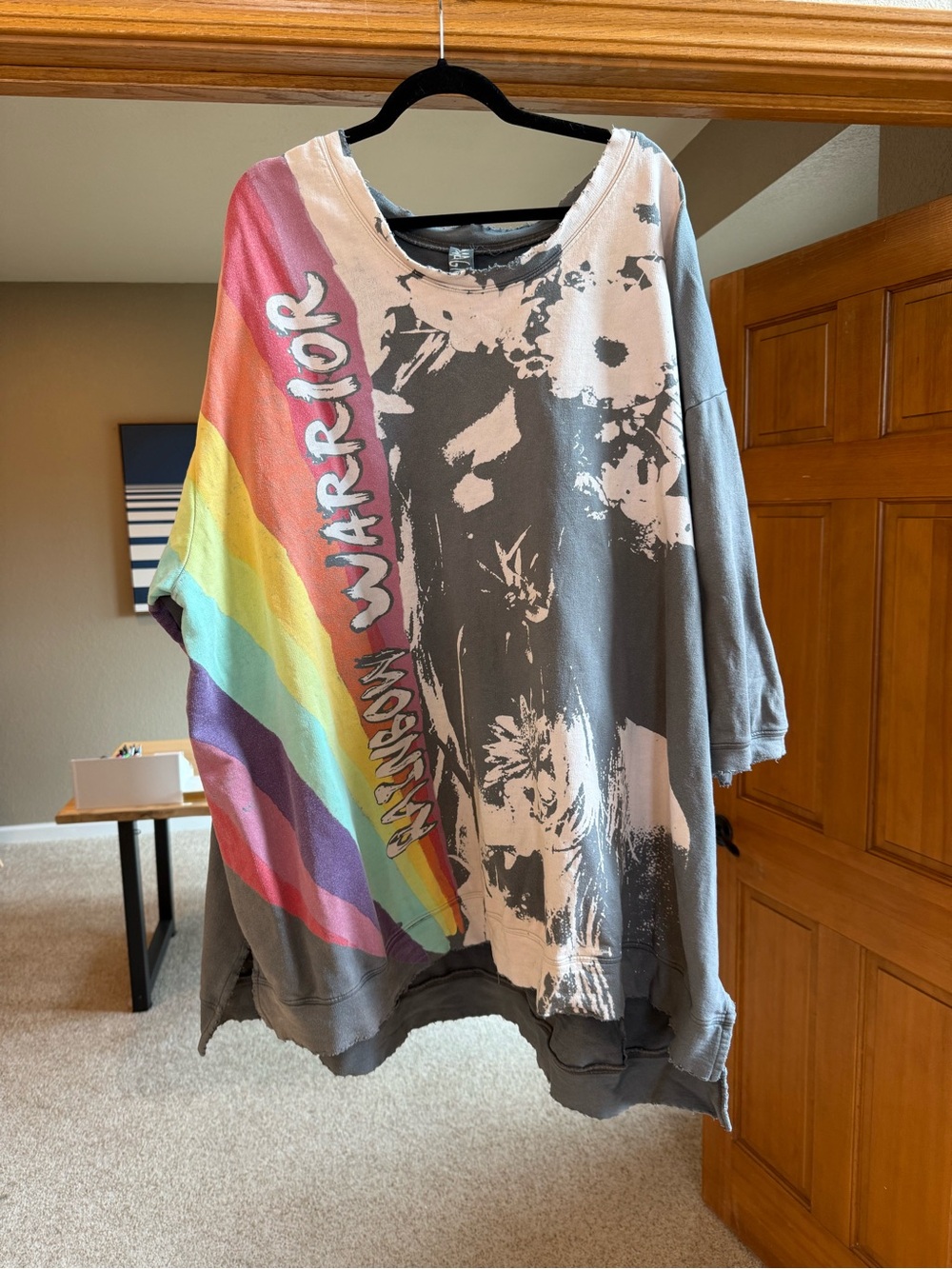 Magnolia Pearl Rainbow Warrior Graphic sweatshirt- Multicolor